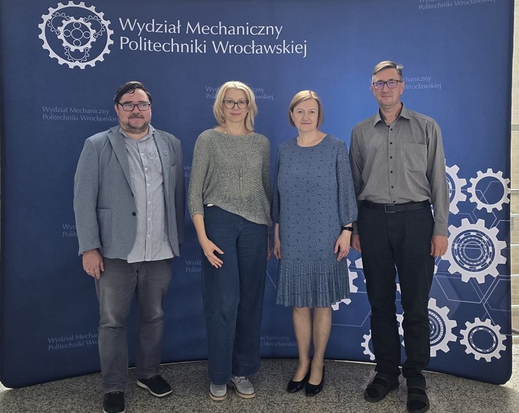 TIF dekano vizitas Vroclavo mokslo ir technologijų universitete